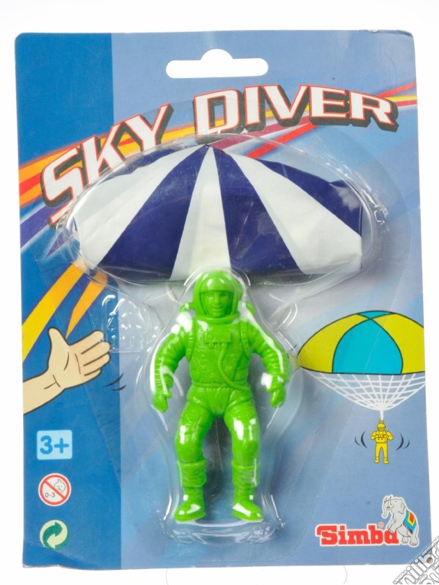 Flying - Paracadutista 4 Ass. gioco di Simba Toys
