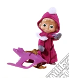 Masha E Orso - Bambola Masha 12 Cm Con Slittino giochi