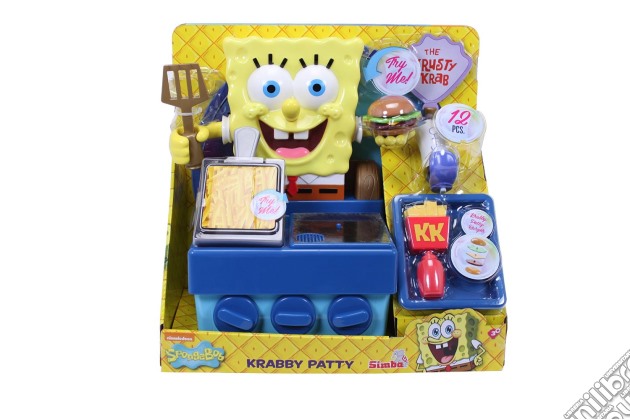Spongebob - Cucina Krabby Patty Con Suoni gioco di Simba Toys