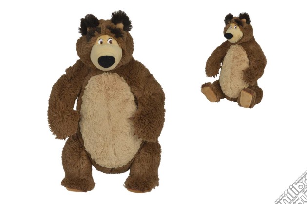 Masha E Orso - Peluche Orso Con Gambe Mobili 43 Cm gioco