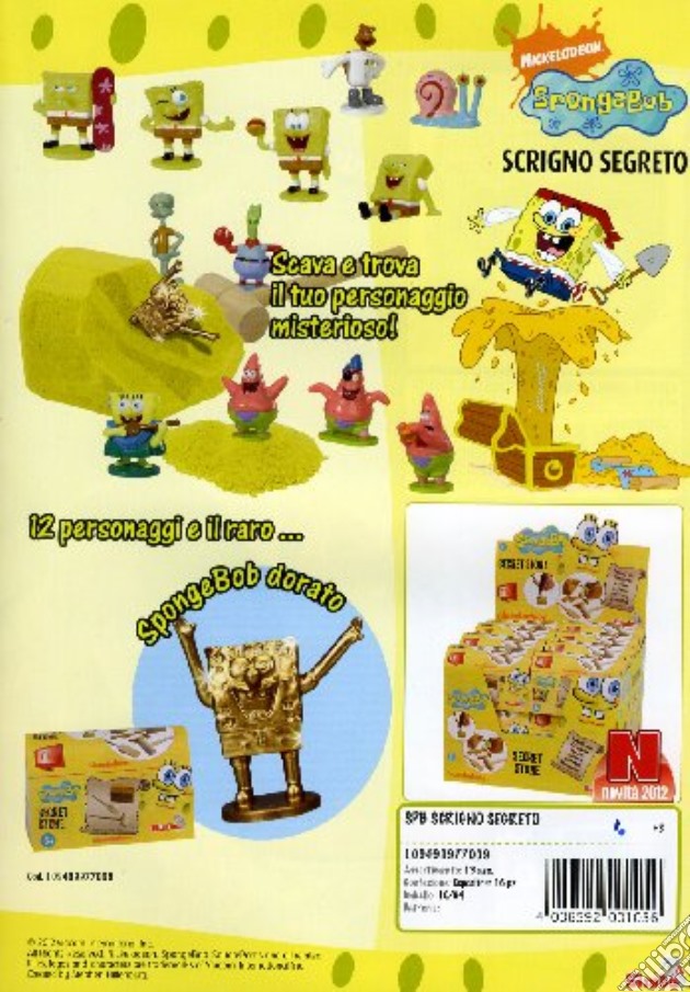 Spongebob - Scrigno Segreto gioco di Simba Toys