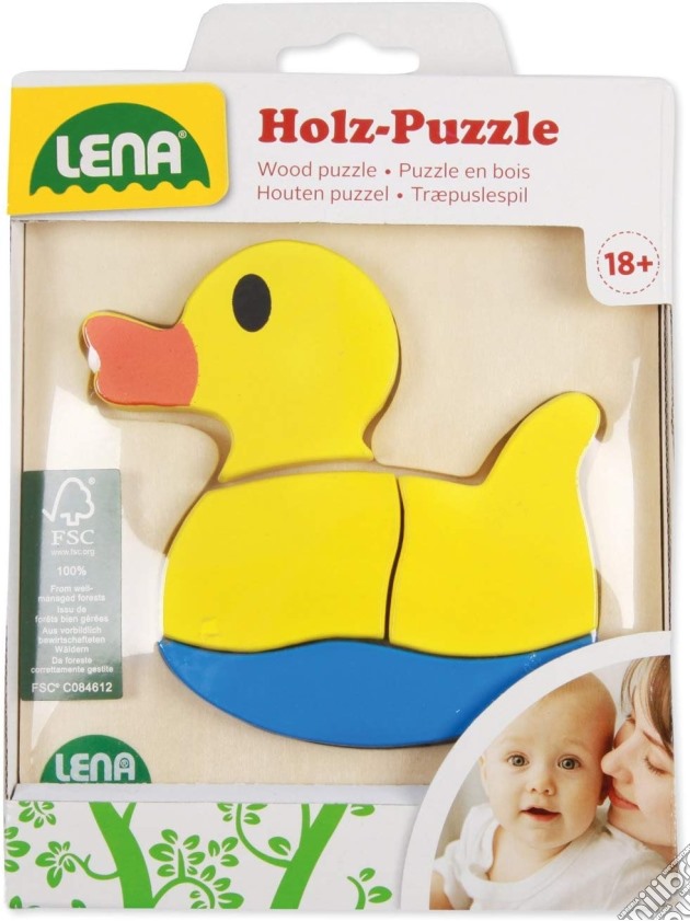 Lena - Puzzle In Legno - Papero gioco