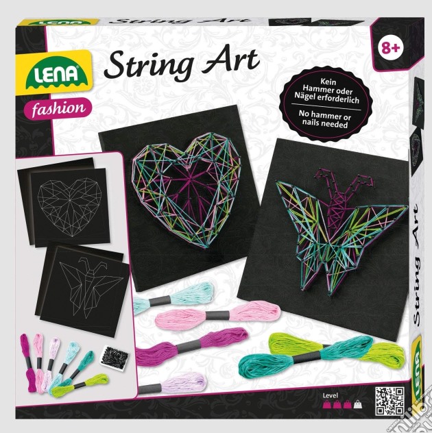 Lena: String Art - Farfalla E Cuore gioco