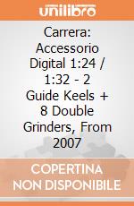 Carrera: Accessorio Digital 1:24 / 1:32 - 2 Guide Keels + 8 Double Grinders, From 2007 gioco