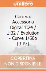 Carrera: Accessorio Digital 1:24 / 1:32 / Evolution - Curve 1/60o (3 Pz) gioco