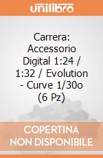 Carrera: Accessorio Digital 1:24 / 1:32 / Evolution - Curve 1/30o (6 Pz) gioco