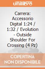 Carrera: Accessorio Digital 1:24 / 1:32 / Evolution - Outside Shoulder For Crossing (4 Pz) gioco