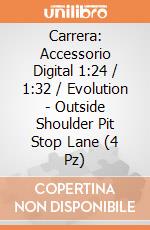 Carrera: Accessorio Digital 1:24 / 1:32 / Evolution - Outside Shoulder Pit Stop Lane (4 Pz) gioco