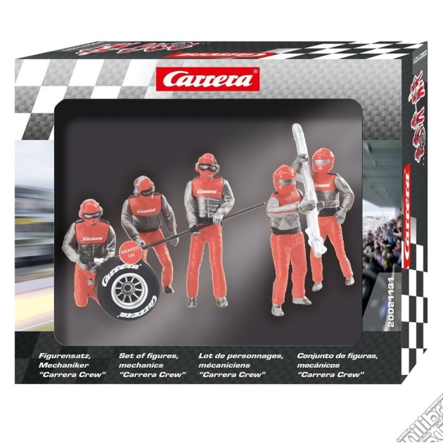 Carrera: Set Of Figures, Mechanics, Carrera Crew Red gioco di Carrera