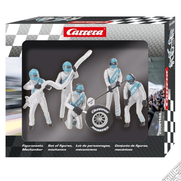 Carrera: Set Of Figures, Mechanics, Silver gioco di Carrera