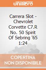 Carrera Slot - Chevrolet Corvette C7.R No. 50 Spirit Of Sebring '65 1:24 gioco