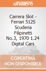 Carrera Slot - Ferrari 512S Scuderia Filipinetti No.3, 1970 1.24 Digital Cars gioco di Carrera