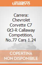 Carrera: Chevrolet Corvette C7 Gt3-R Callaway Competition, No.77 Cars 1.24 gioco