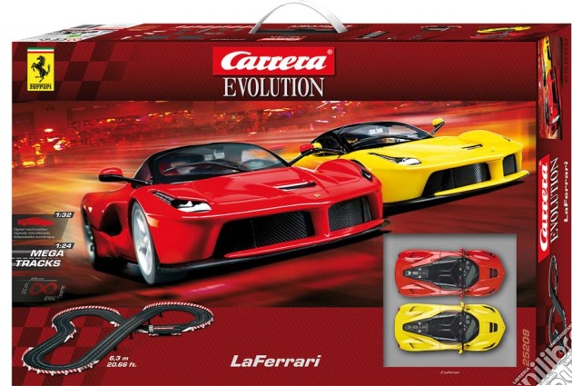 Carrera - Pista La Ferrari - Pista Con 2 Veicoli gioco di Carrera