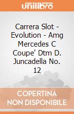 Carrera Slot - Evolution - Amg Mercedes C Coupe' Dtm D. Juncadella No. 12 gioco