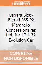 Carrera Slot - Ferrari 365 P2 Maranello Concessionaires Ltd. No.17 1.32 Evolution Car gioco di Carrera