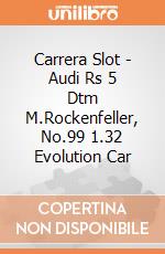 Carrera Slot - Audi Rs 5 Dtm M.Rockenfeller, No.99 1.32 Evolution Car gioco di Carrera