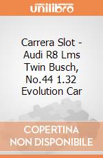 Carrera Slot - Audi R8 Lms Twin Busch, No.44 1.32 Evolution Car gioco di Carrera