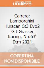 Carrera: Lamborghini Huracan Gt3 Evo2 'Grt Grasser Racing, No.63' Dtm 2024 giochi