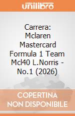 Carrera: Mclaren Mastercard Formula 1 Team Mcl40 L.Norris - No.1 (2026) giochi