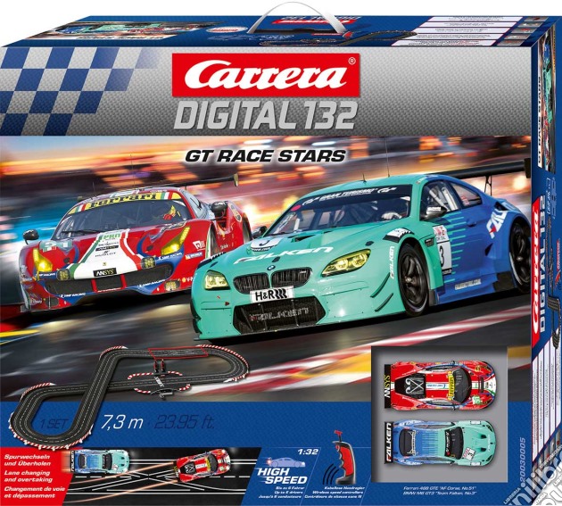 Carrera Slot - Gt Race Stars 1.32 Digital Set gioco di Carrera