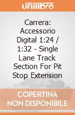 Carrera: Accessorio Digital 1:24 / 1:32 - Single Lane Track Section For Pit Stop Extension gioco