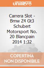 Carrera Slot - Bmw Z4 Gt3 Schubert Motorsport No. 20 Blancpain 2014 1:32 gioco