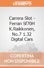 Carrera Slot - Ferrari Sf70H K.Raikkonen, No.7 1.32 Digital Cars gioco di Carrera