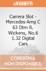Carrera Slot - Mercedes-Amg C 63 Dtm R. Wickens, No.6 1.32 Digital Cars gioco di Carrera