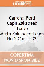 Carrera: Ford Capri Zakspeed Turbo Wurth-Zakspeed-Team, No.2 Cars 1.32 gioco