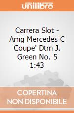Carrera Slot - Amg Mercedes C Coupe' Dtm J. Green No. 5 1:43 gioco