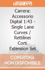 Carrera: Accessorio Digital 1:43 - Single Lane Curves / Rettilinei Corti Extension Set gioco