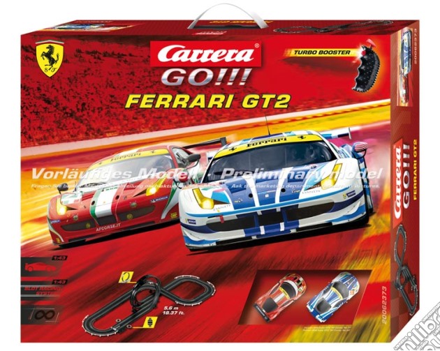 Carrera - Pista Ferrari GT2 - Pista Con Loop Con 2 Veicoli gioco di Carrera