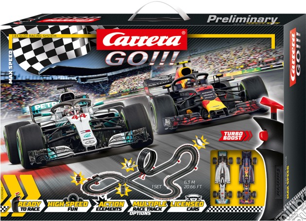 Carrera Slot - Max Speed Go!!! Sets gioco di Carrera