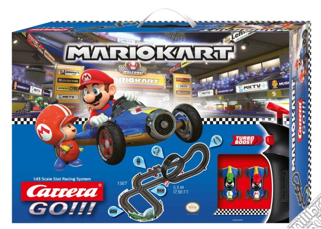 Carrera Slot - Nintendo Mario Kart - Mach 8 Go!!! Sets gioco di Carrera