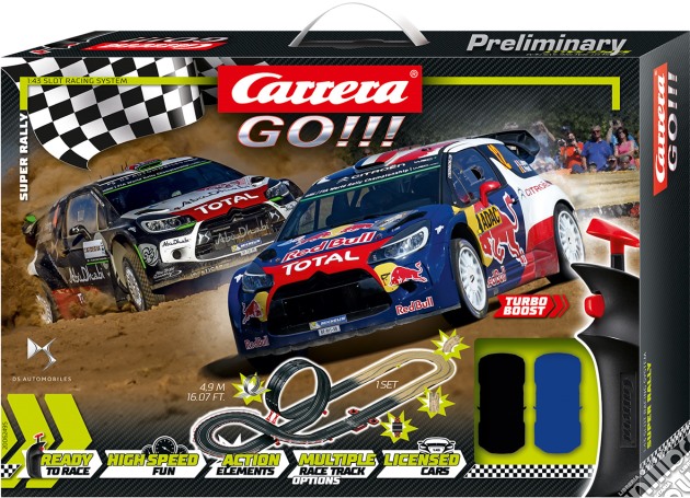 Carrera: Super Rally Go!!! Sets gioco di Carrera