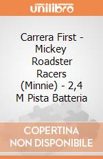 Carrera First - Mickey Roadster Racers (Minnie) - 2,4 M Pista Batteria gioco di Carrera
