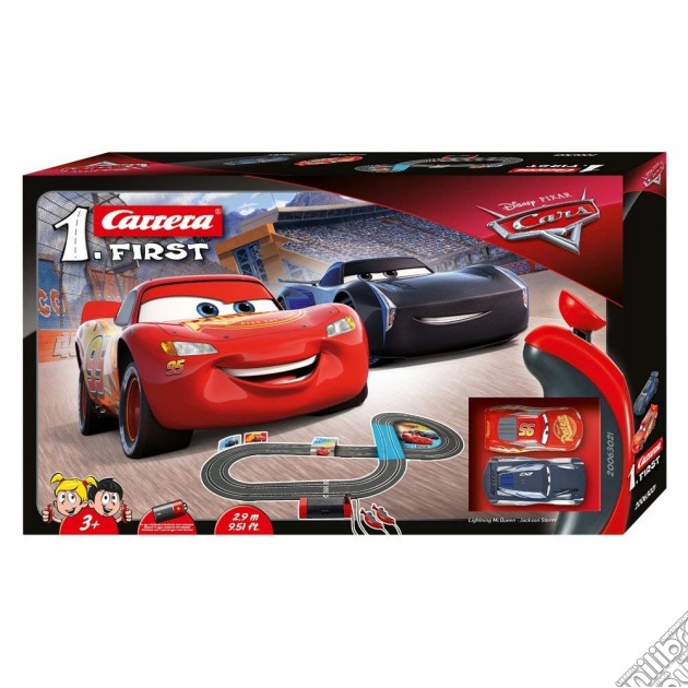 Carrera First - Disney Pixar Cars - 2,9 M Pista Batteria gioco di Carrera