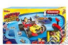 Carrera First - Mickey And The Roadster Racers - 2.9M With Flippers & Narrow Section Batteria giochi