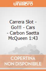 Carrera Slot - Go!!! - Cars - Carbon Saetta McQueen 1:43 gioco