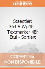 Staedtler: 364-S Wp4P - Textmarker 4Er Etui - Sortiert gioco