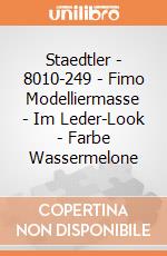 Staedtler - 8010-249 - Fimo Modelliermasse - Im Leder-Look - Farbe Wassermelone gioco