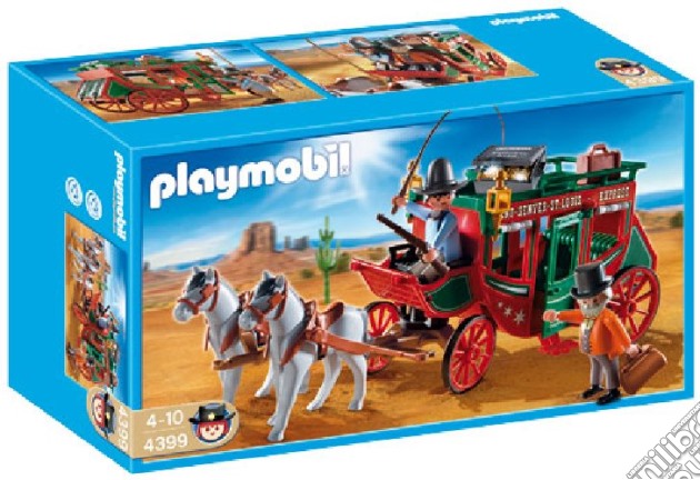 Playmobil - Carrozza Western gioco