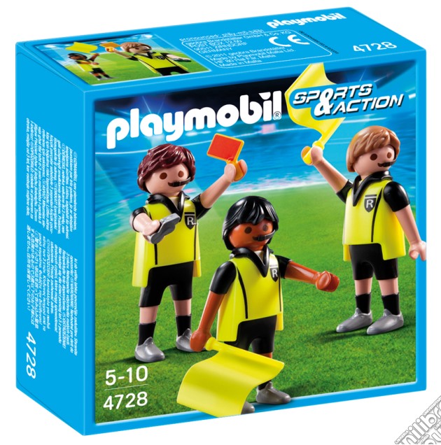 Playmobil - Calcio - Arbitro Con Guardalinee gioco di Playmobil