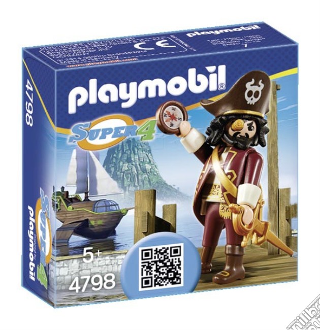 Playmobil 4798 - Super 4 - Barba Squalo gioco di Playmobil