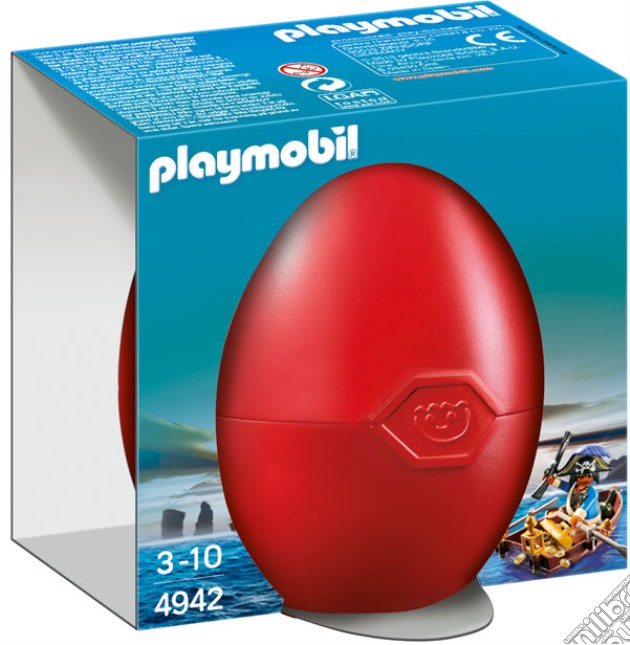 Playmobil - Pirata Con Scialuppa gioco di Playmobil