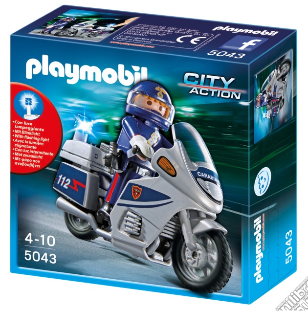 Playmobil - Moto Dei Carabinieri gioco di Playmobil