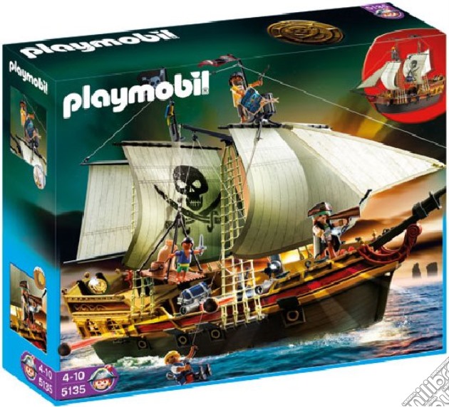 Playmobil - Galeone Dei Pirati gioco