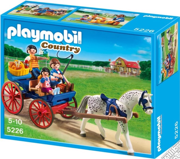 Playmobil 5226 - Country - Calesse Con Cavallo gioco di Playmobil