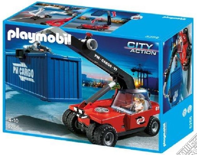 Playmobil - Carrello Elevatore Per Container gioco